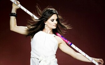 Yelena Isinbayeva Beautiful Russian Pole Vaulter HD Desktop