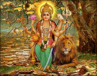 Khushi For Life Maa Shailputri HD Pictures Wallpaper Photo Image