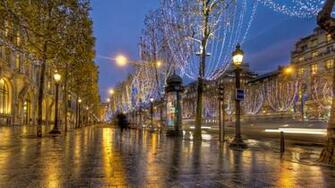 Paris Night Street Wallpaper Stream