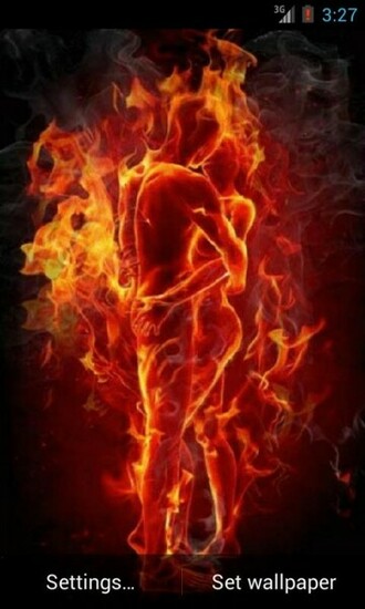 Fire Burning Live Wallpaper