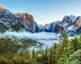 Yosemite Usa Clouds In The Val Desktop Pc And Mac Wallpaper