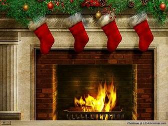 Christmas Stockings Wallpaper