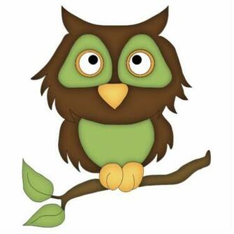 Cartoon Owl By Flamedreamer Children S Wall Art Pink