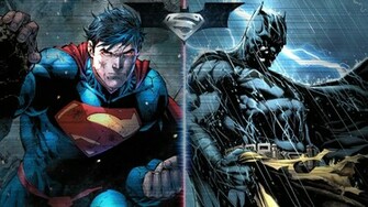 Superman Batman Dark Knight Superhero Dawn Justice Wallpaper