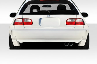 Honda Civic Hb Duraflex Tko Rbs Wide Body Rear Bumper