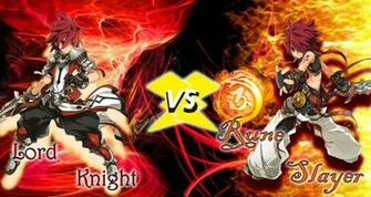 Elsword Wallpaper Rune Slayer Lord Knight Vs