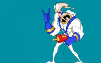 Juego Earthworm Jim HD Papel Pintado