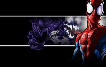 Photo Wallpaper Marvel Comic Comics Venom Spider Man