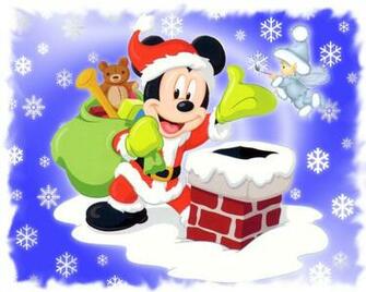 Wallpaper Xmas HD Desktop Background Widescreen Mickey Mouse