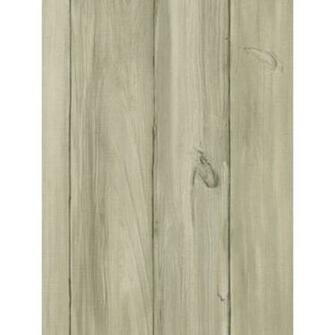 Grey And Beige Worn Wood Planks Wallpaper All Walls