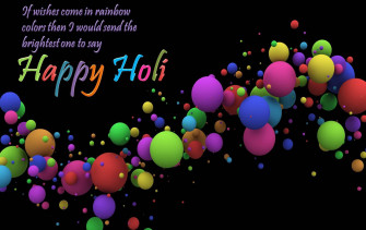 3d Happy Holi Wishes Wallpaper Greeting