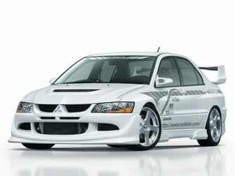 Lancer Evolution White