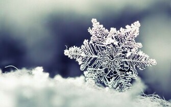 Desktop Wallpaper Snowflake HD