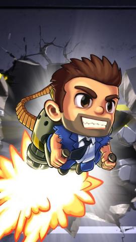 Estilo De Ilustraci N Jetpack Joyride Classic Cartoon