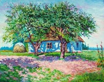 Country House Wallpaper