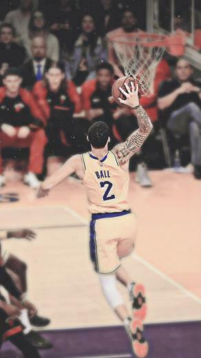 Lonzo Ball Wallpaper Basketball Nba Sports