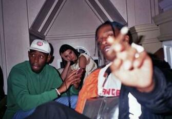 Tyler The Creator With Kendall Jenner And A Ap Rocky In