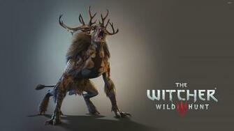 Fiend Roaring The Witcher Wild Hunt Wallpaper Game