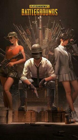 Pubg Helmet Guy With Girls Playerunknown S Battlegrounds
