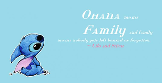 Lilo And Stitch Ohana Means Family By Sakurax24
