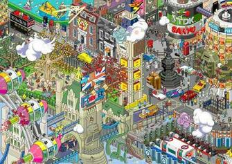 Heye Eboy London Jigsaw Puzzle Puzzles