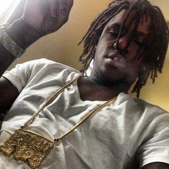 Chief Keef Wearing Glory Boyz Hoodie Iced Out