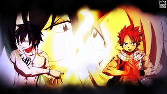 Natsu Gray Wallpaper Fairy Tail By Kingwallpaper