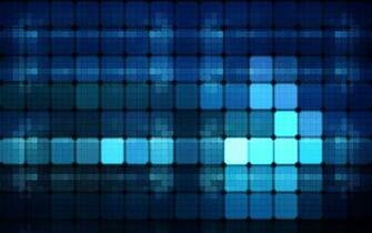 Blue Square Pattern Wallpaper