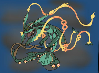 Mega Rayquaza By Jetgoshi