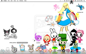 My Tokidoki Desktop By Bobbipins