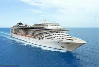 Wallpaper Msc Splendida Cruise Ship Desktop