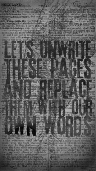 Rise Against Swing Life Away Unwrite Poster