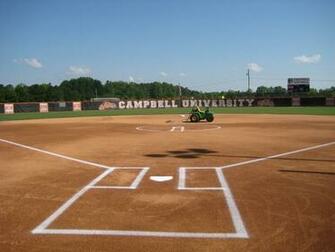Softball Field Background Are Of The Campbell