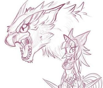 Anthro Artist Bluntwhiskey Crossover Dragon