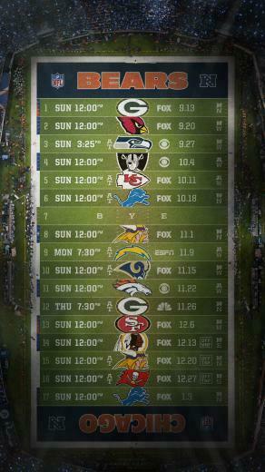 Nfl Schedule Wallpaper Of Nflrt