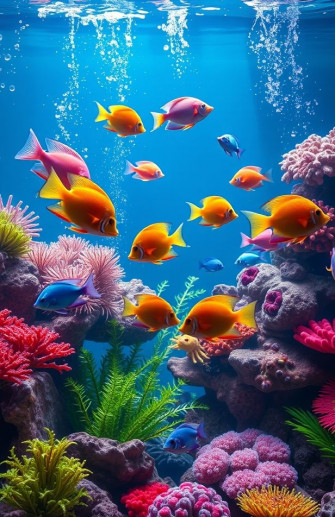 3d Live Aquarium Wallpaper
