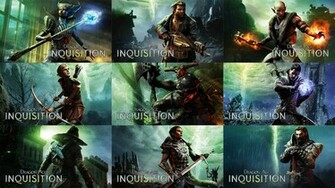 Dragon Age Inquisition Companion Wallpaper By Matticusiv On