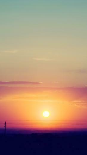 Sky Clouds Landscape iPhone 5s Wallpaper
