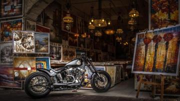 Black Cruiser Motorcycle 5k HD Wallpaper Bikes