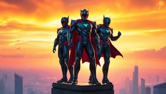 Superheroes In Armor Wallpaper