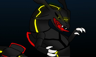 Shiny Rayquaza Wallpaper By Shadowxjamie