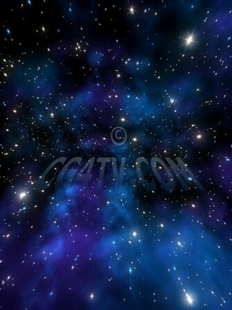 Detailed Image Shows Abstract Starfield Space Star Background