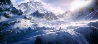 Clouds Nature Winter Snow People Scenic Skyscapes Wallpaper