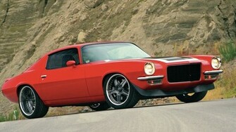 Wallpaper Muscle Cars Vehicles Chevrolet Camaro Ss Sport