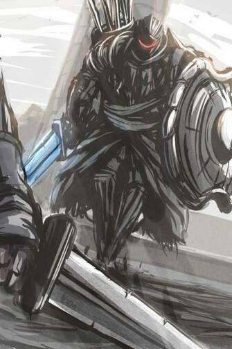 Rooftop Pursuer Dark Souls By Paper Pulp Fan Art Digital