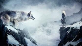 Ancient Greece Reloaded Wolf Wallpaper