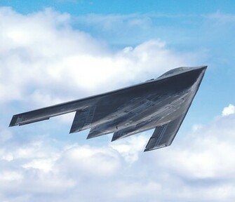 Wing Shaped Stealth Bomber Nicknamed Spirit Is A Unique Aircraft
