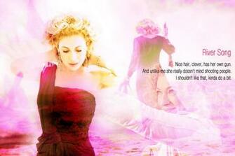 Amelia Pond Karen Gillan River Song Alex Kingston