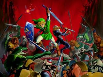 Zelda Ocarina Of Time Wallpaper Knights Hyrule