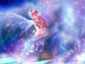 Desktop Wallpaper Of Shining Angel Fantasy Computer